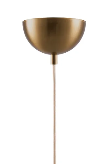 Iris pendel 50 - Crème-noir (wit-goudkleurig) - Globen Lighting