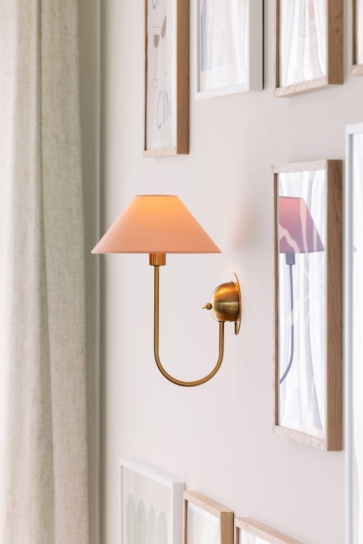 Iris wandlamp, Blush Globen Lighting