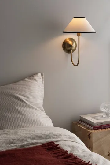 Iris wandlamp - Creme-noir - Globen Lighting