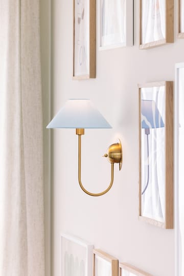 Iris wandlamp - Grijsblauw - Globen Lighting