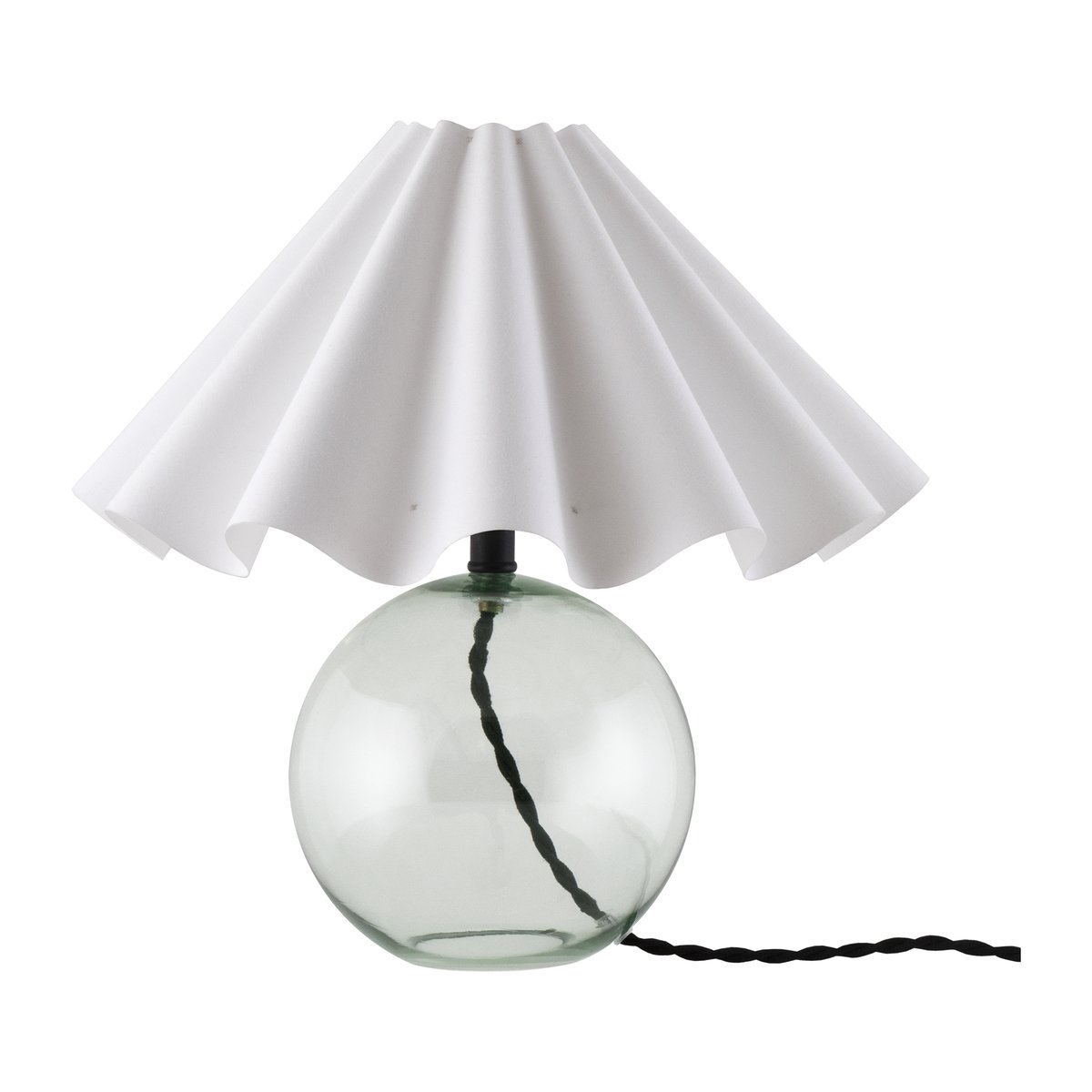Globen Lighting Judith tafellamp Ø30 cm Groen-wit