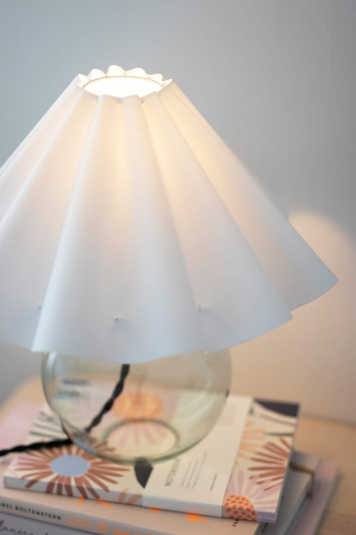 Judith tafellamp Ø30 cm - Groen-wit - Globen Lighting