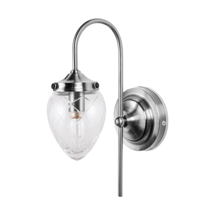 Juni muurlamp - Antiekstaal-helder - Globen Lighting