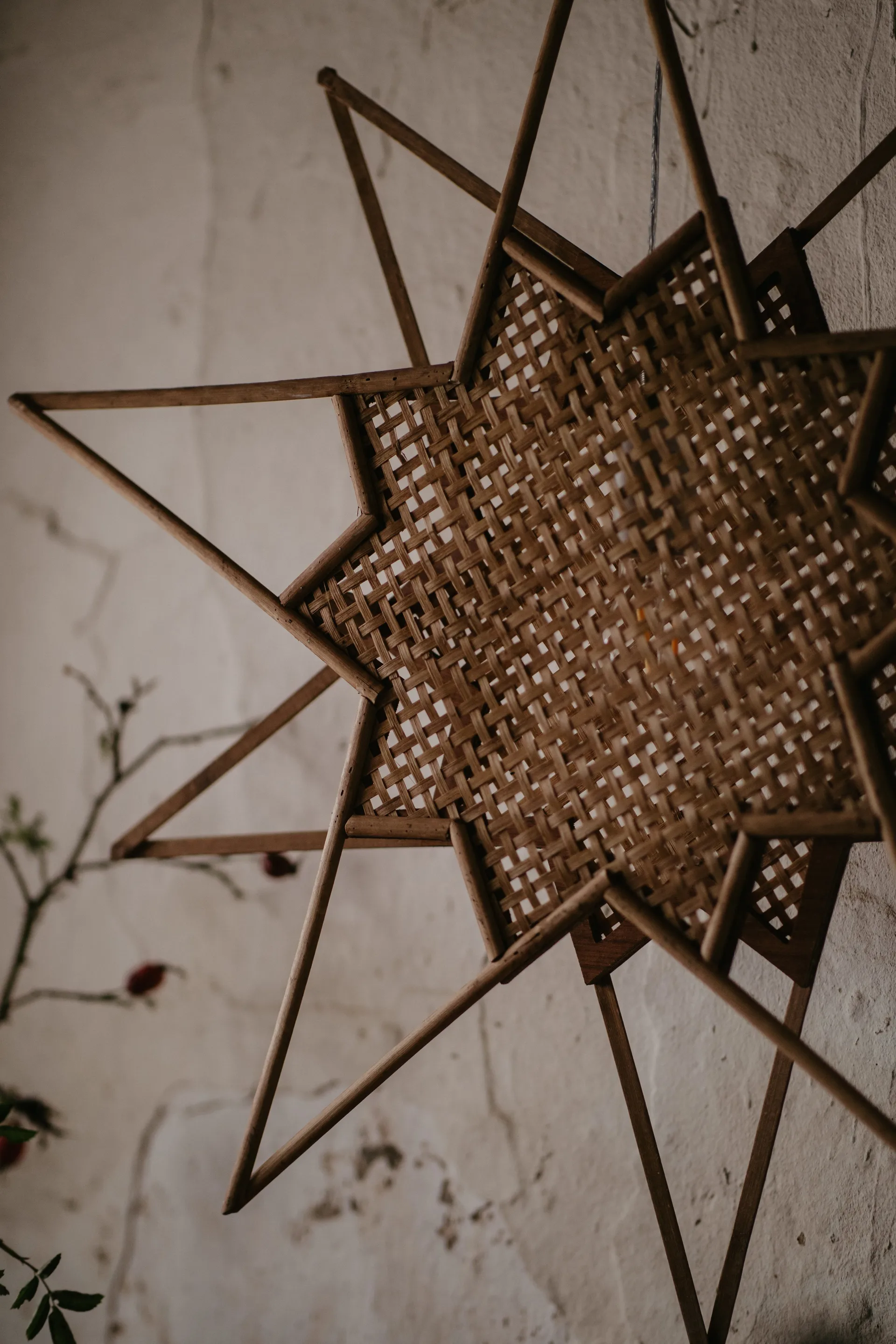 Karin adventsster Ø70 cm, Bruin Globen Lighting