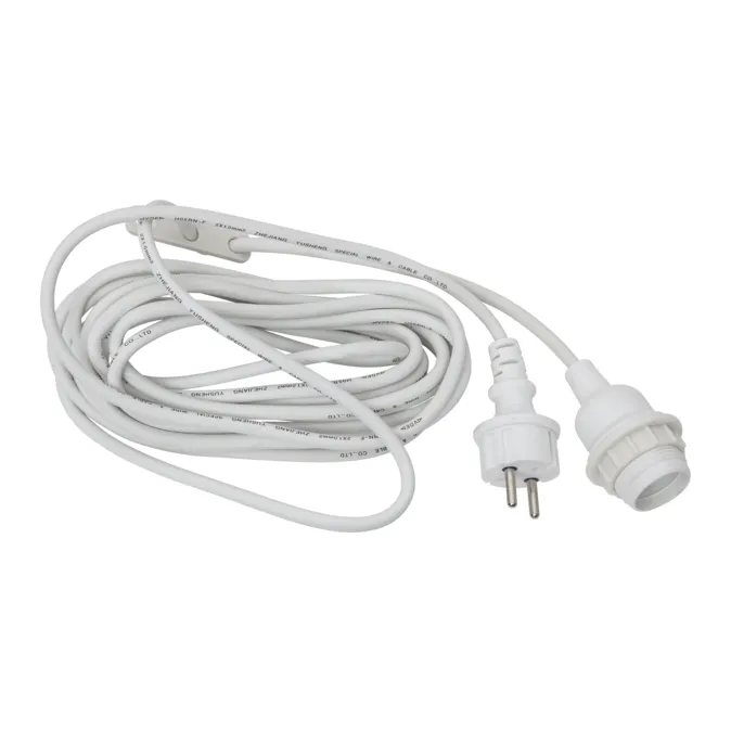 Hanglamp Outdoor IP44 E27 met 5M kabel en Stekker