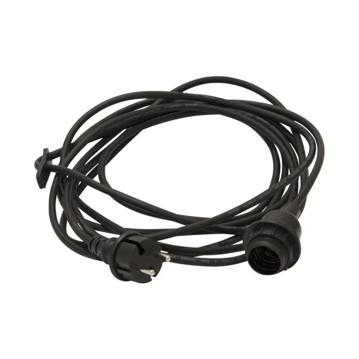 Lampophangsysteem voor buiten IP44, Zwart Globen Lighting