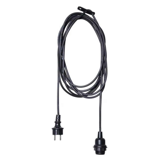 Lampophangsysteem voor buiten IP44, Zwart Globen Lighting