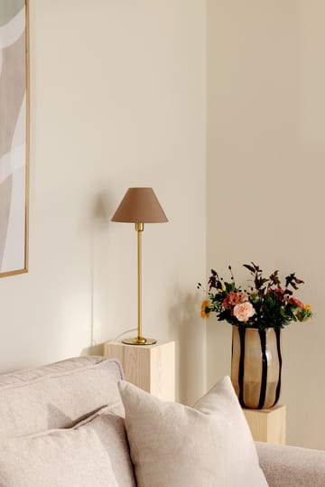 Lampvoet Iris 45 - Geborsteld messing - Globen Lighting