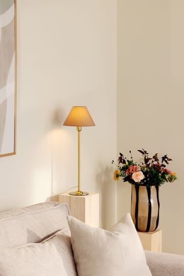 Lampvoet Iris 45 - Geborsteld messing - Globen Lighting