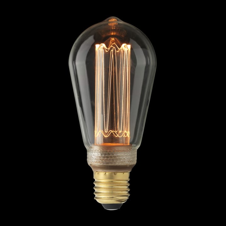 Laser filament LED E27, 6,4 cm. - E27 Globen Lighting
