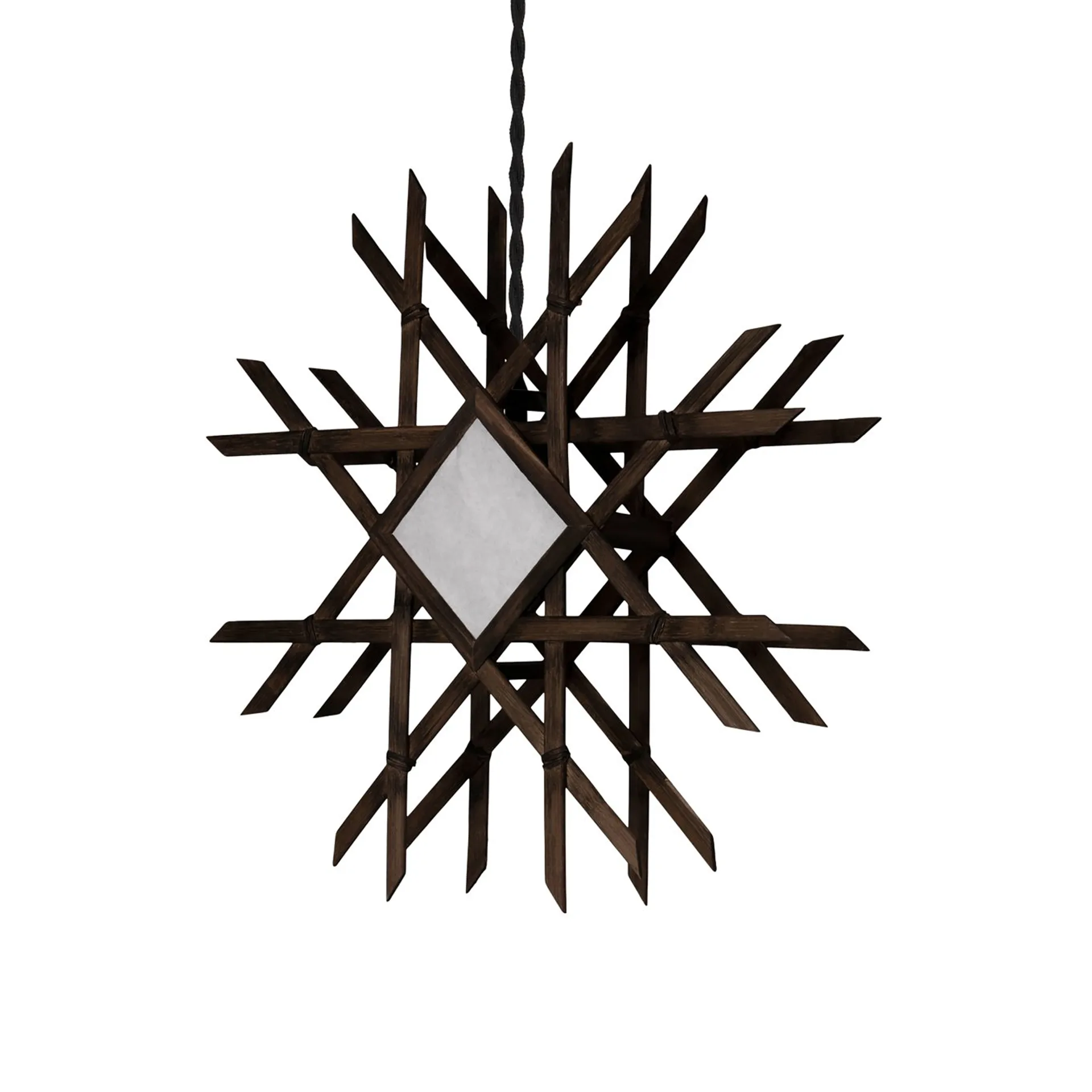 Lea 45 kerstster, Bruin Globen Lighting