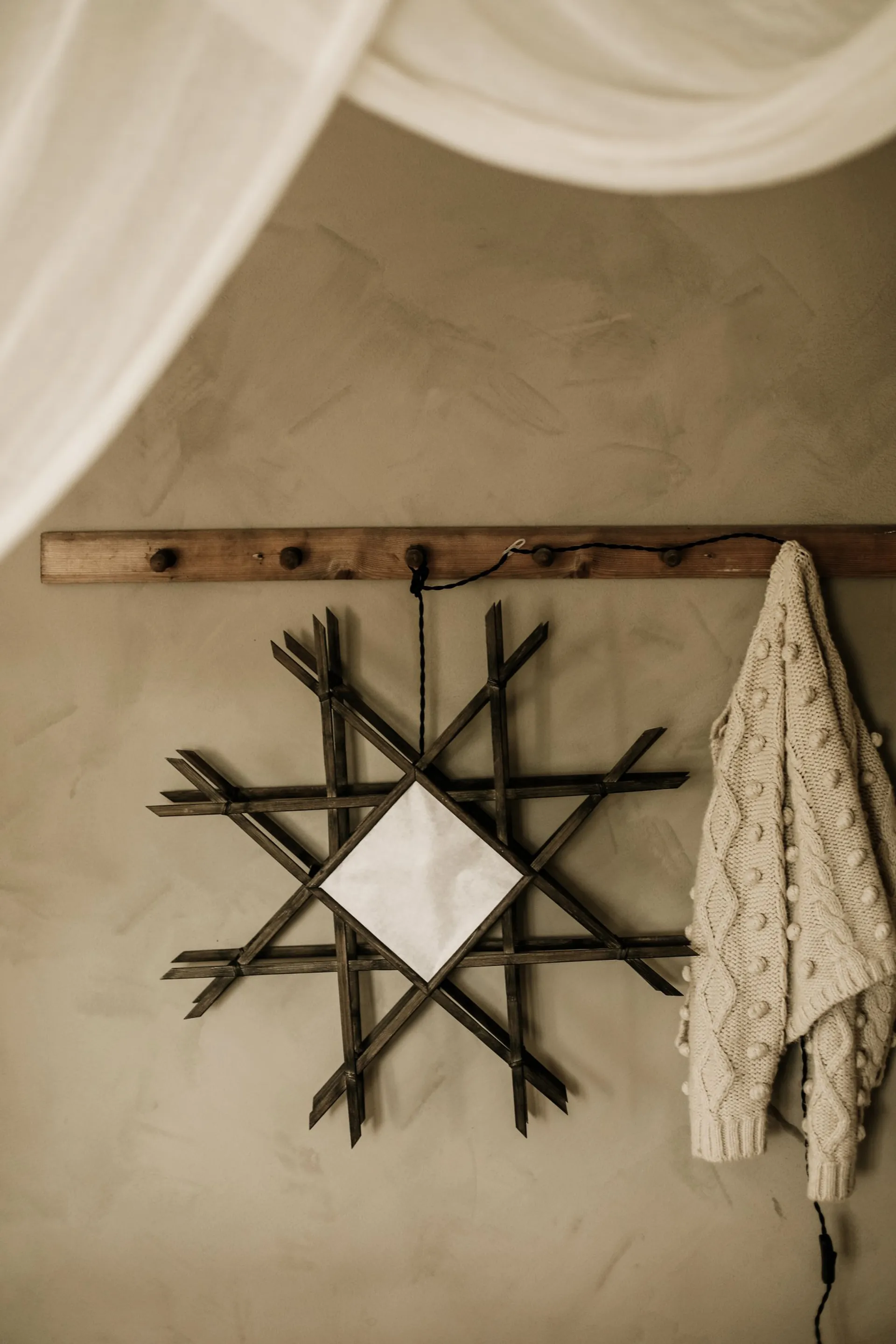 Lea 70 kerstster, Bruin Globen Lighting