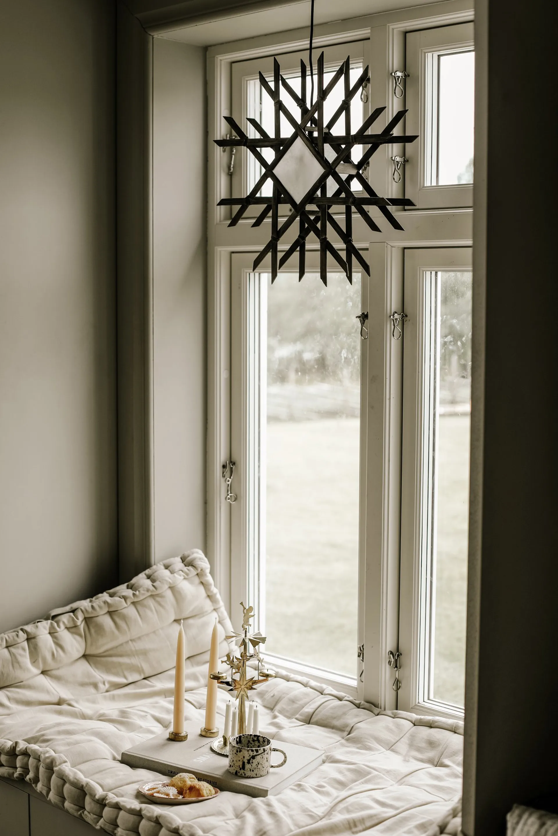 Lea 70 kerstster, Bruin Globen Lighting