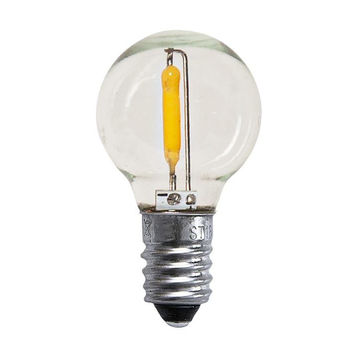 Lichtbron E10 LED Bol 0,5W 3-Pack, Helder Globen Lighting