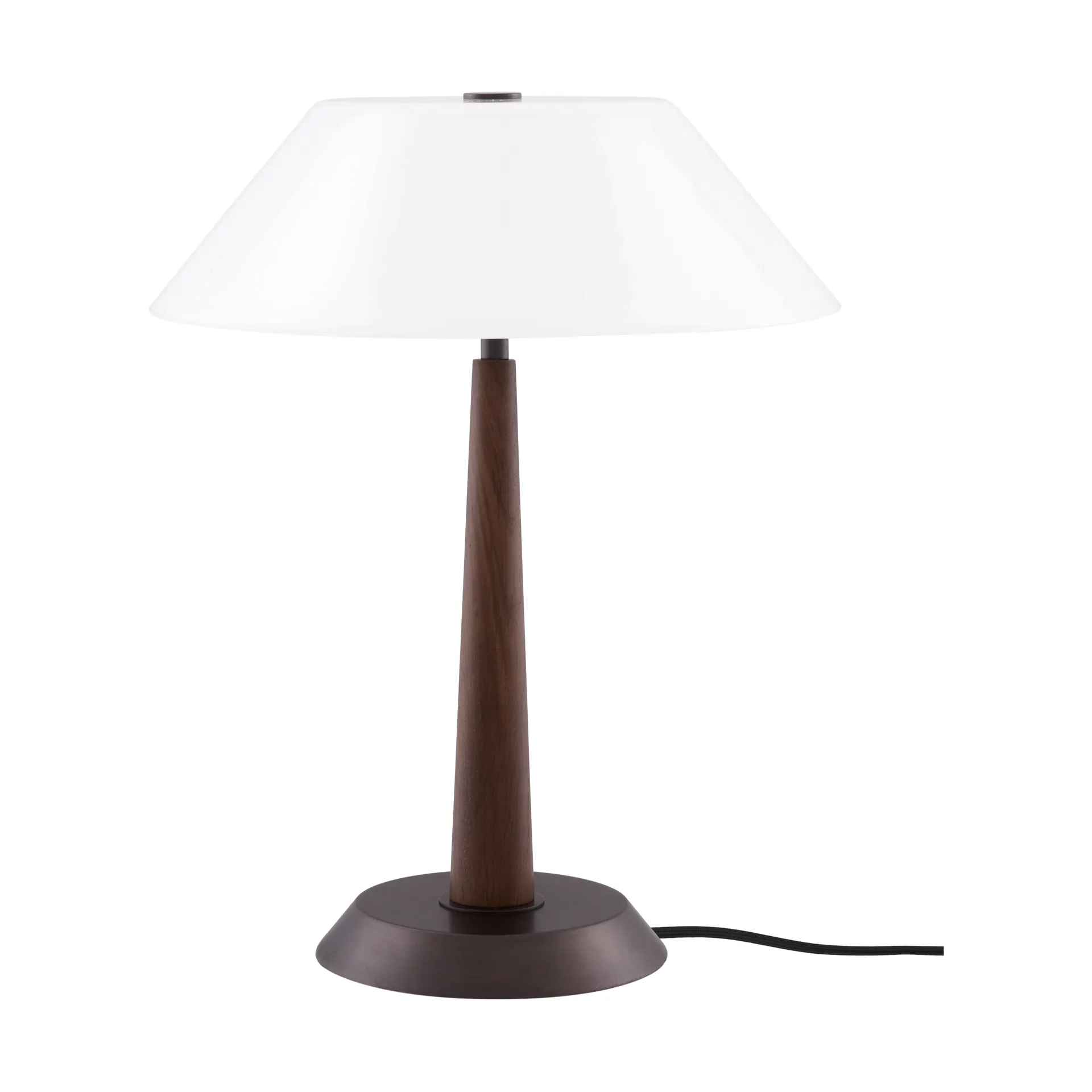 Ligna tafellamp, bruin gebeitst, Ø29x39,2 cm Globen Lighting