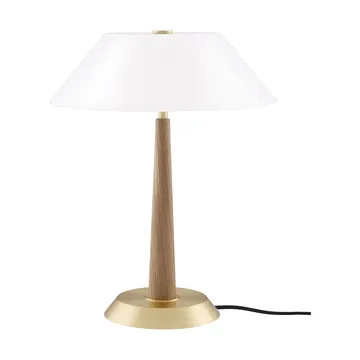 Ligna tafellamp - Eik-ruwmessing, Ø29x39,2 cm - Globen Lighting