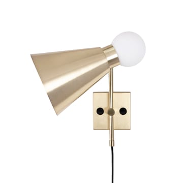 Ludo wandlamp - Geborsteld messing - Globen Lighting