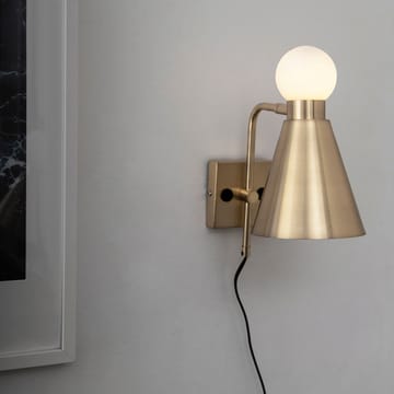 Ludo wandlamp - Geborsteld messing - Globen Lighting