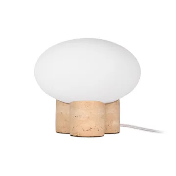 Mammut tafellamp Ø20 cm - Travertijn - Globen Lighting