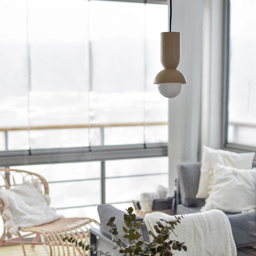 Nero Mini hanglamp, beige Globen Lighting