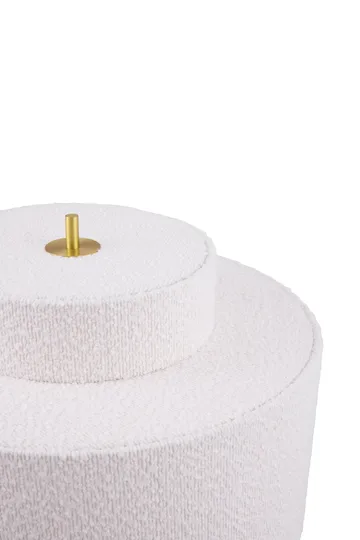 Noah vloerlamp - Wit bouclé, Ø45x88 cm - Globen Lighting