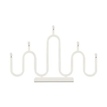 Noel 5 adventskandelaar - Ivoorwit - Globen Lighting