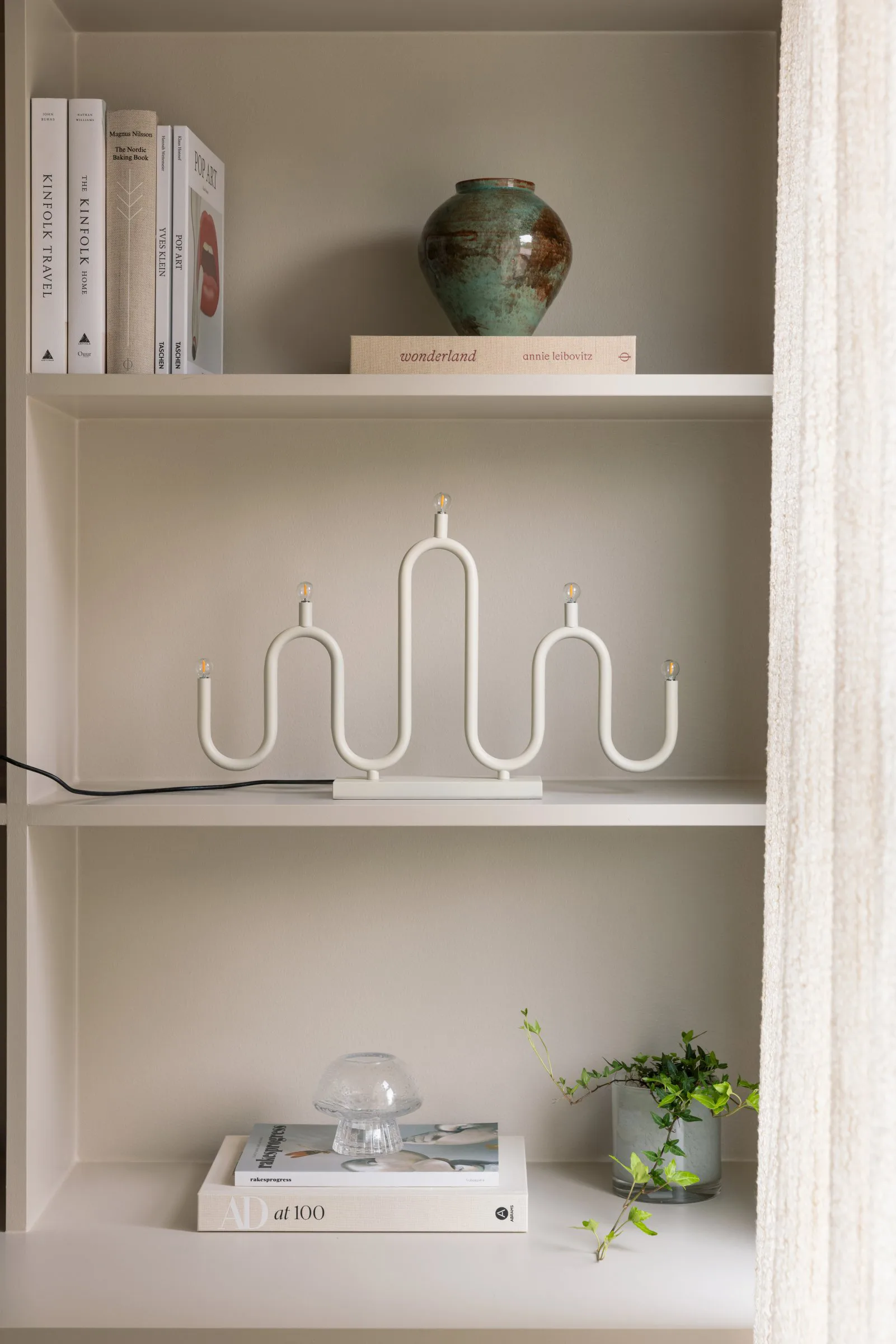 Noel 5 adventskandelaar, Ivoorwit Globen Lighting