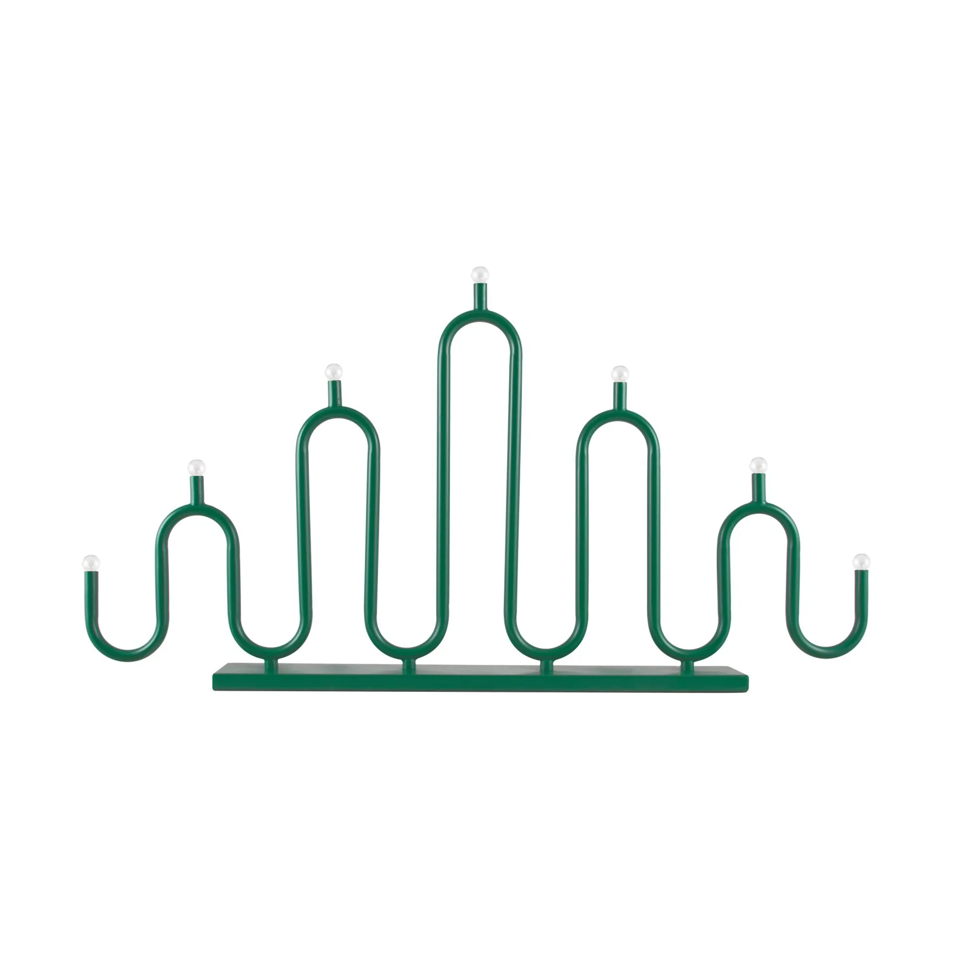 Noel 7 adventskandelaar, Groen Globen Lighting