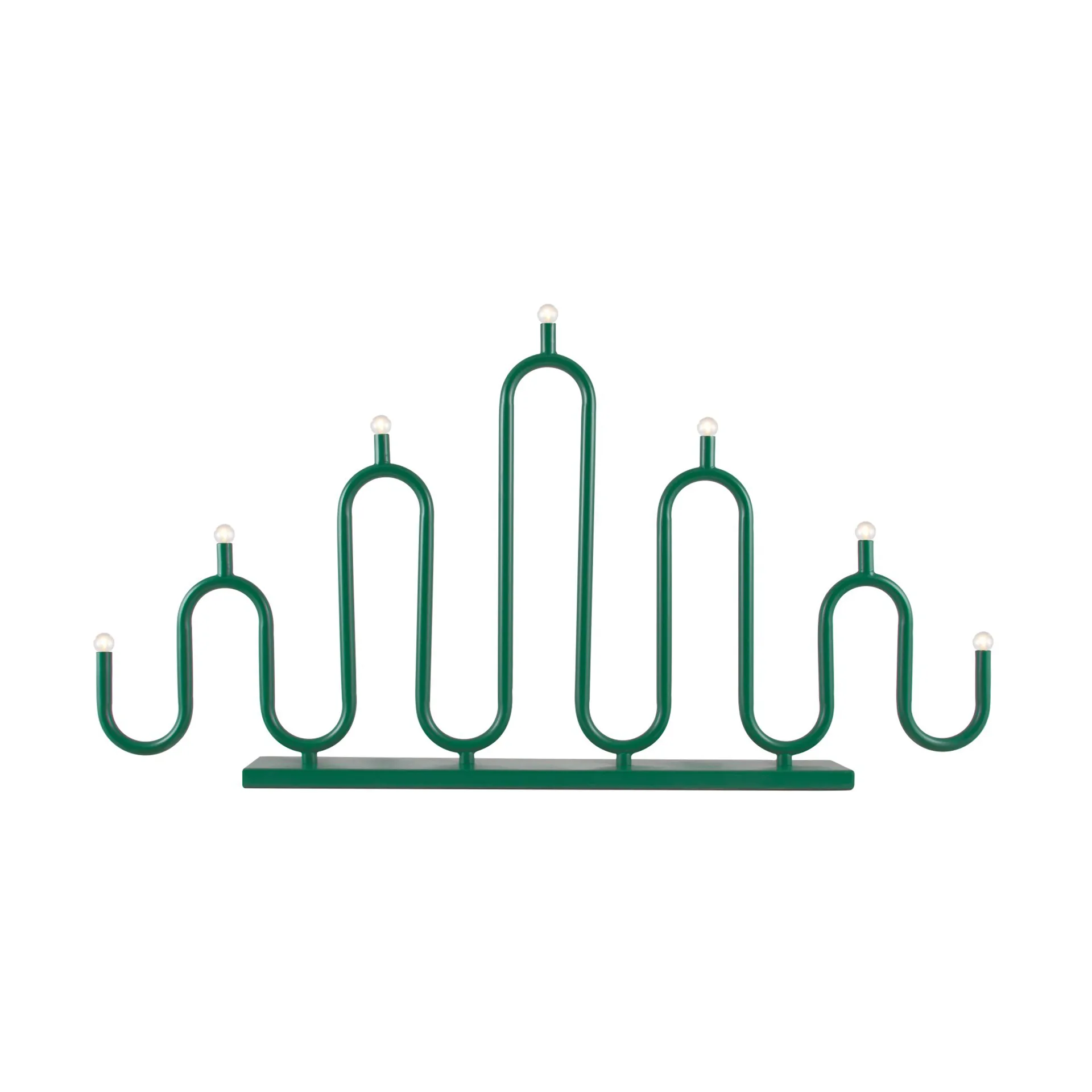 Noel 7 adventskandelaar, Groen Globen Lighting