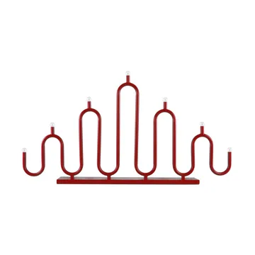 Noel 7 adventskandelaar - Rood - Globen Lighting