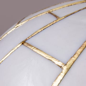 Ombrello hanglamp Ø60 cm wit glas - Messing - Globen Lighting