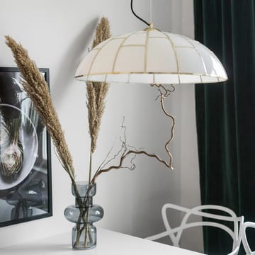 Ombrello hanglamp Ø60 cm wit glas - Messing - Globen Lighting