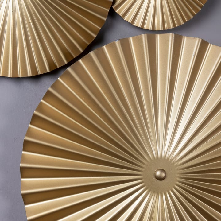Omega wandlamp, Geborsteld messing Globen Lighting