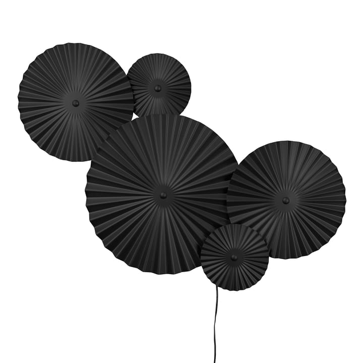 Omega wandlamp - Zwart - Globen Lighting