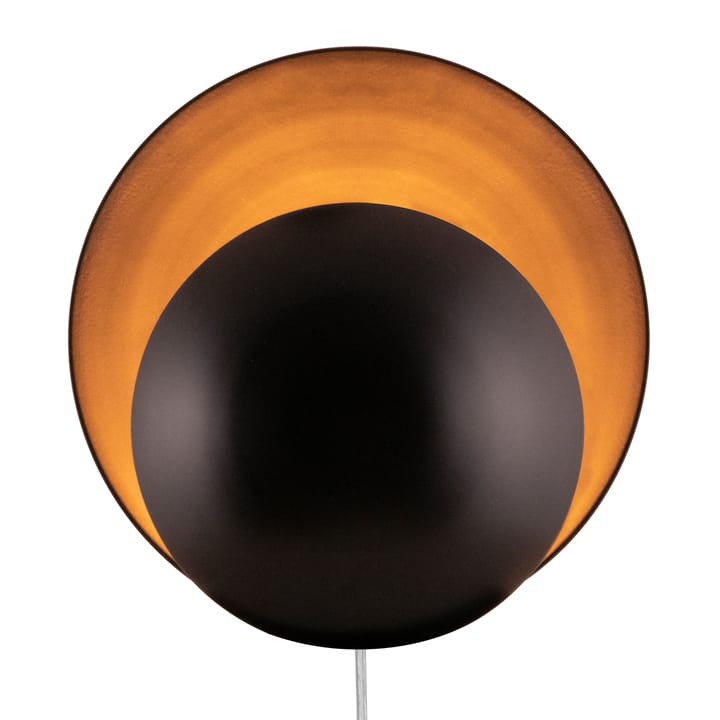 Orbit muurlamp, Zwart Globen Lighting