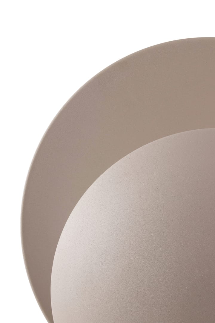 Orbit tafellamp, Beige-travertijn Globen Lighting