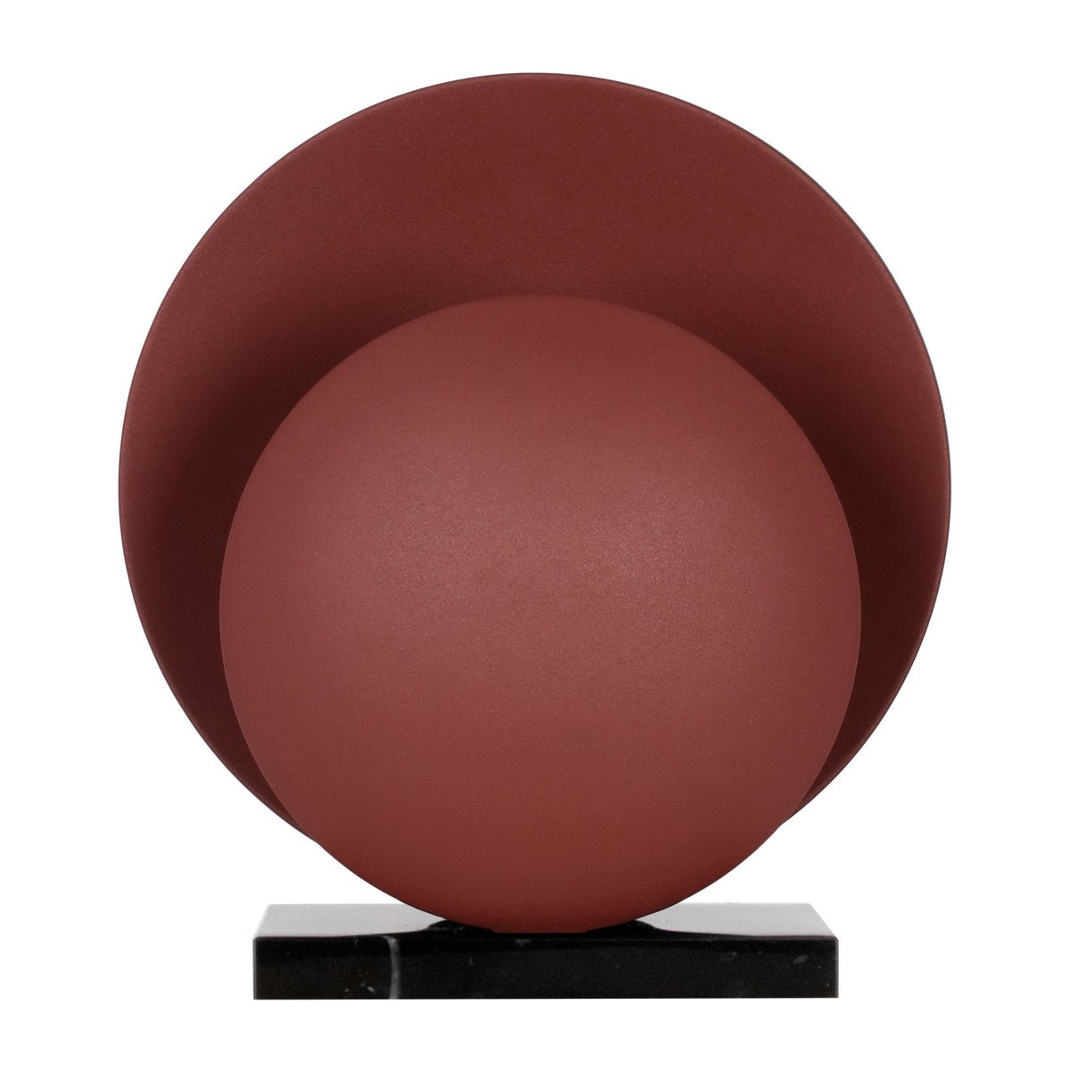 Globen Lighting Orbit tafellamp Maroon-black | Scandinavisch Interieur | Bureau- & tafellampen | Rood