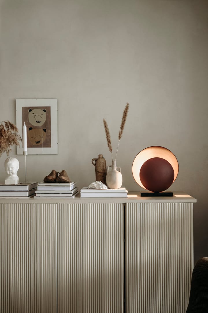 Orbit tafellamp, Maroon-black Globen Lighting