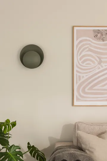 Orbit wandlamp - Mosgroen - Globen Lighting