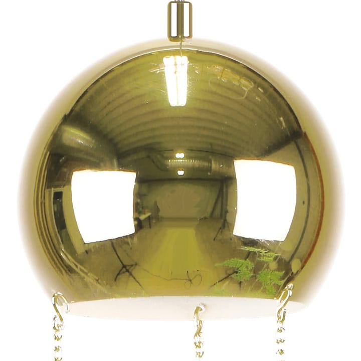 Planter hanglamp met bloempot, messing Globen Lighting