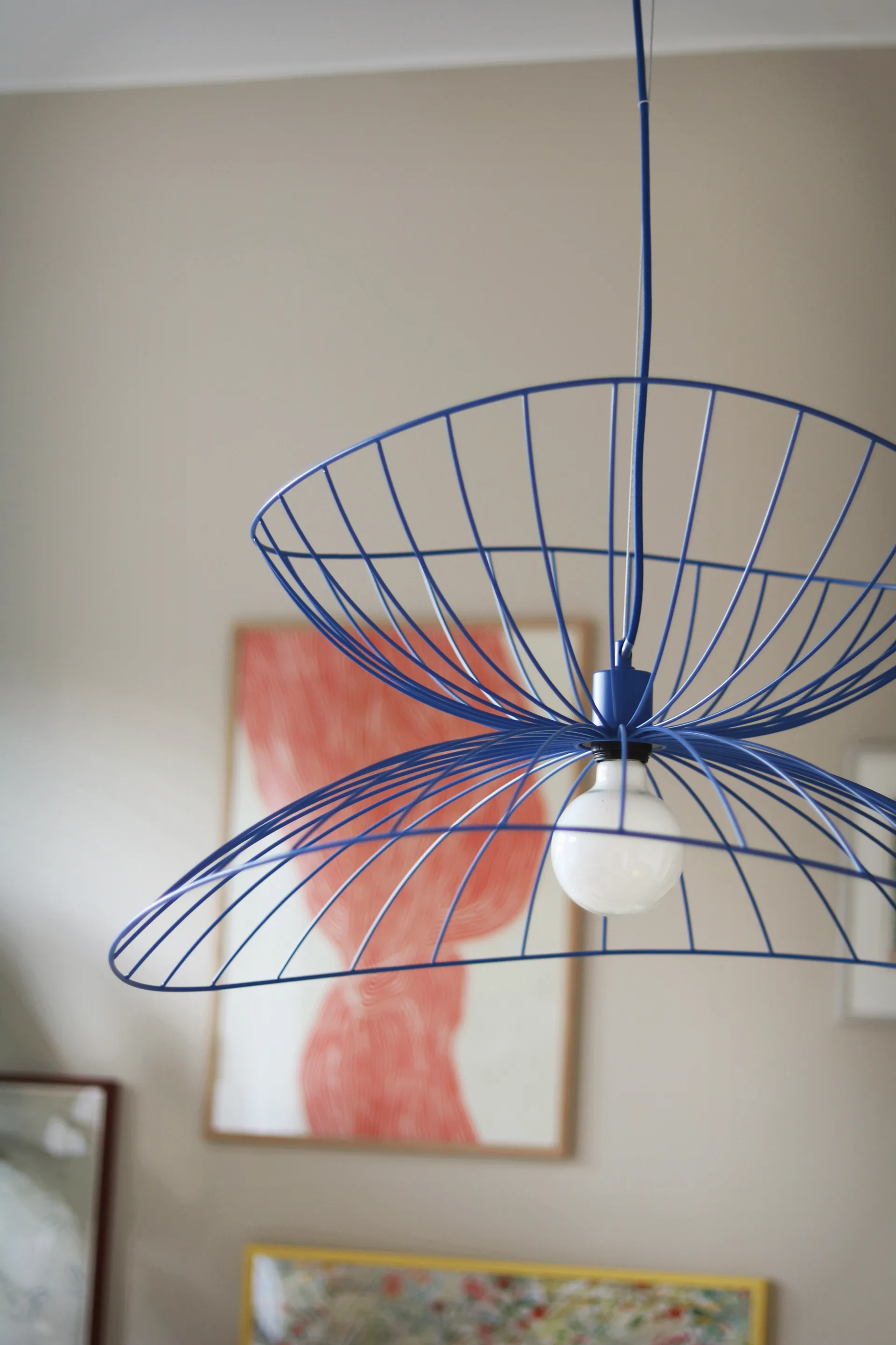 Ray hanglamp Ø70 cm, Blauw Globen Lighting