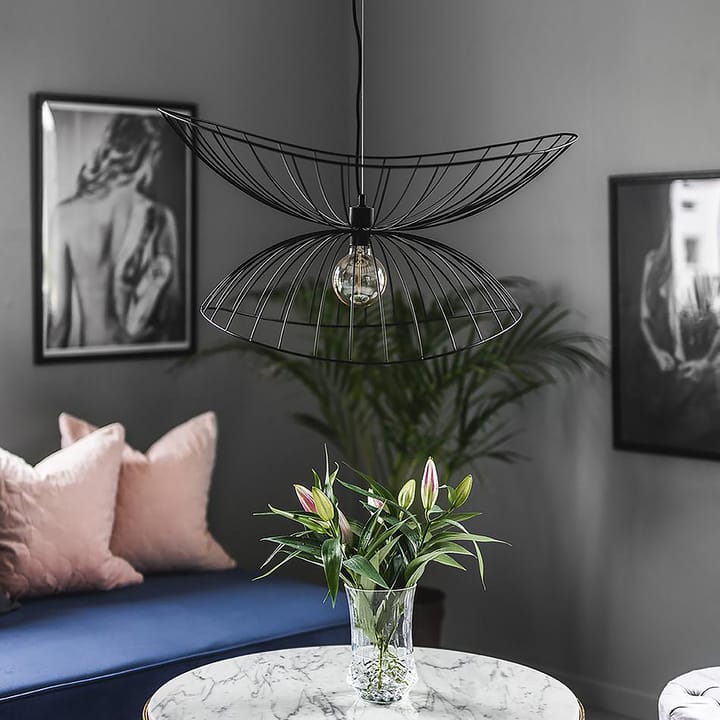 Ray hanglamp Ø70 cm, zwart Globen Lighting