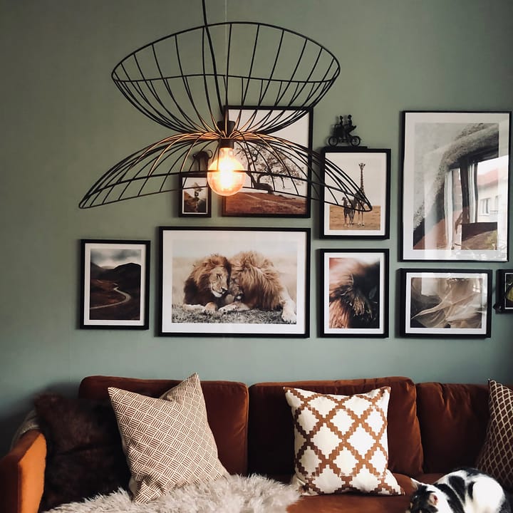 Ray hanglamp Ø70 cm, zwart Globen Lighting