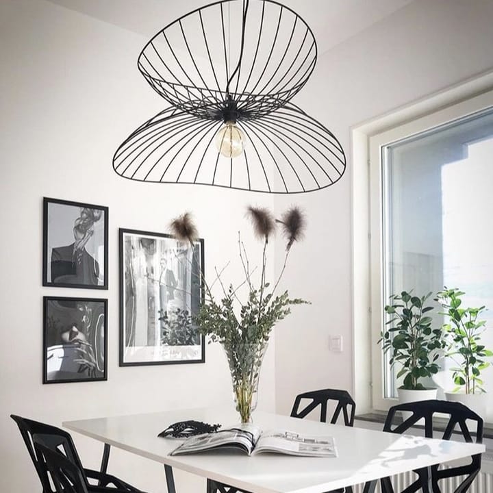 Ray hanglamp Ø70 cm, zwart Globen Lighting