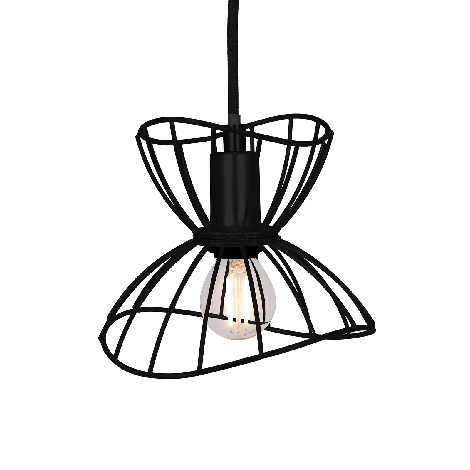 Ray hanglamp mini Ø16 cm, Zwart Globen Lighting