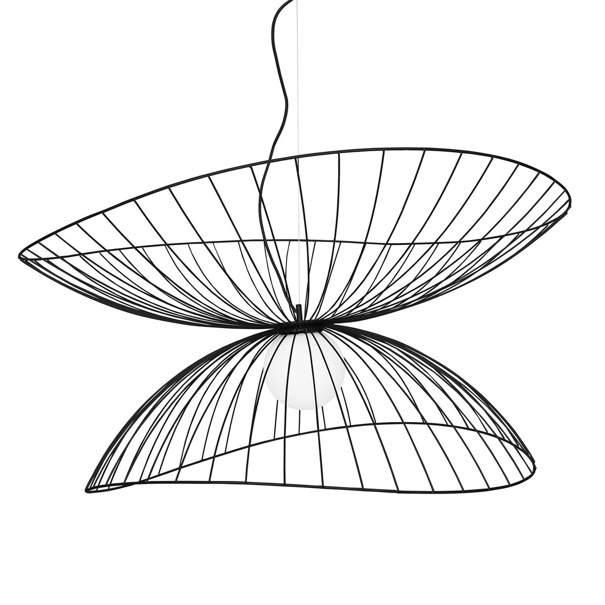 Globen Lighting Ray plafondlamp Ø115 cm Zwart