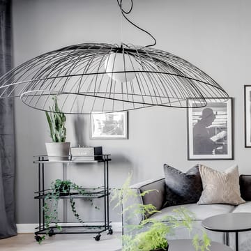 Ray plafondlamp Ø115 cm - Zwart - Globen Lighting