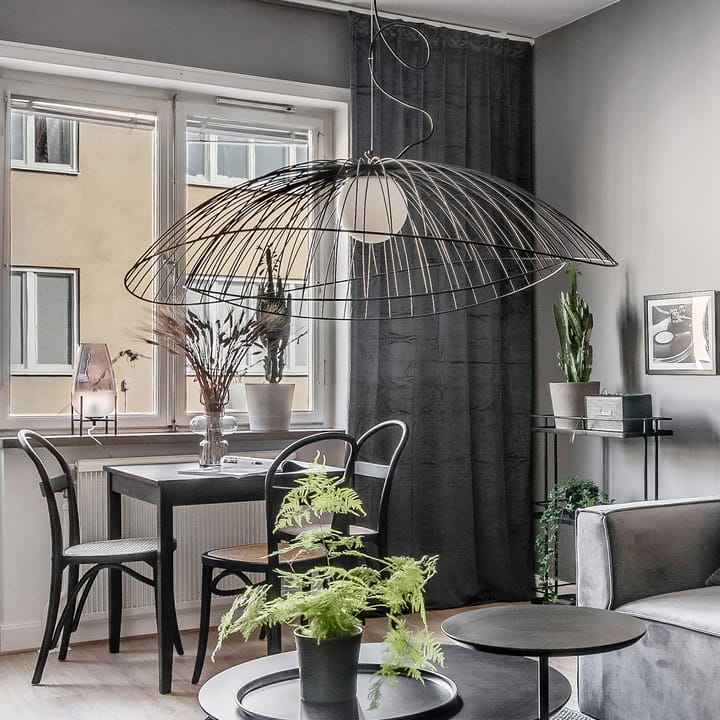 Ray plafondlamp Ø115 cm, Zwart Globen Lighting