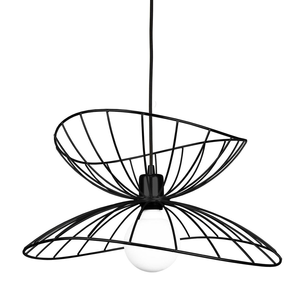 Globen Lighting Ray plafondlamp Ø 45 cm matzwart