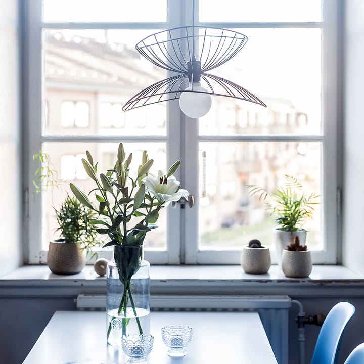 Ray plafondlamp Ø 45 cm, matzwart Globen Lighting